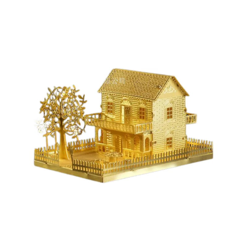 New Creative Kids Educational Toys Build Metal Model Kits Brass toy DIY Etched Metal Puzzle 3D Model