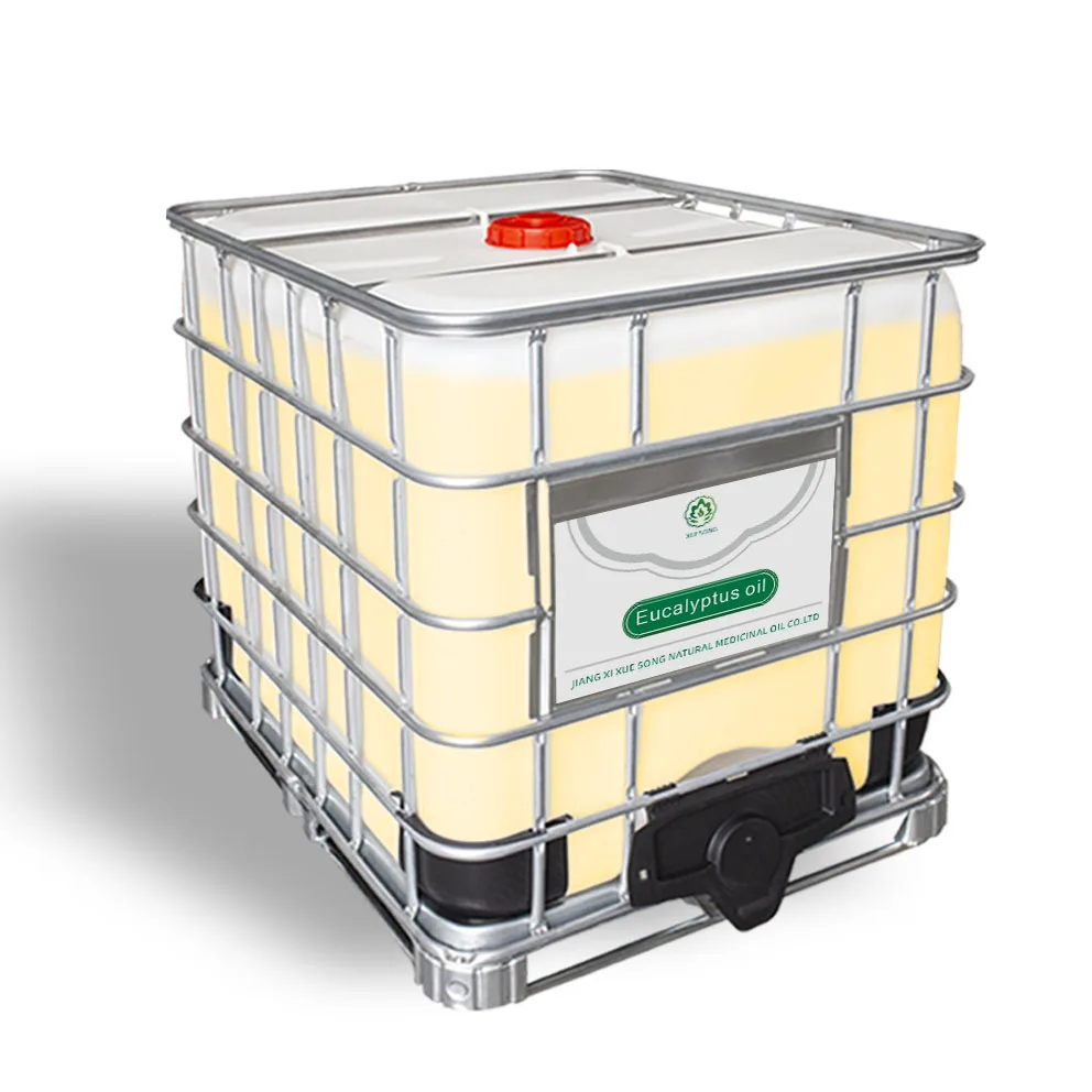 Factory Direct Pure Eucalyptol Essential Oil Liquid Aroma for Cosmetic Pharmaceutical Products for Hair Use OEM Packaging