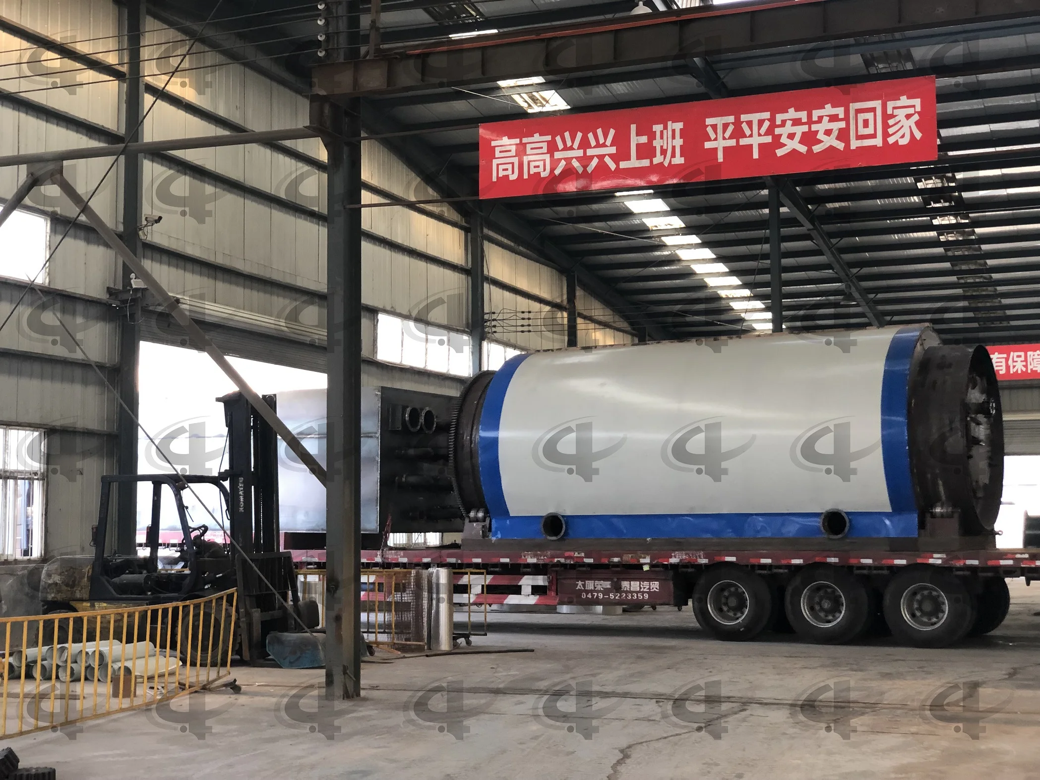 Экологичный используемый бытовой мощный генератор для сжигания мусора