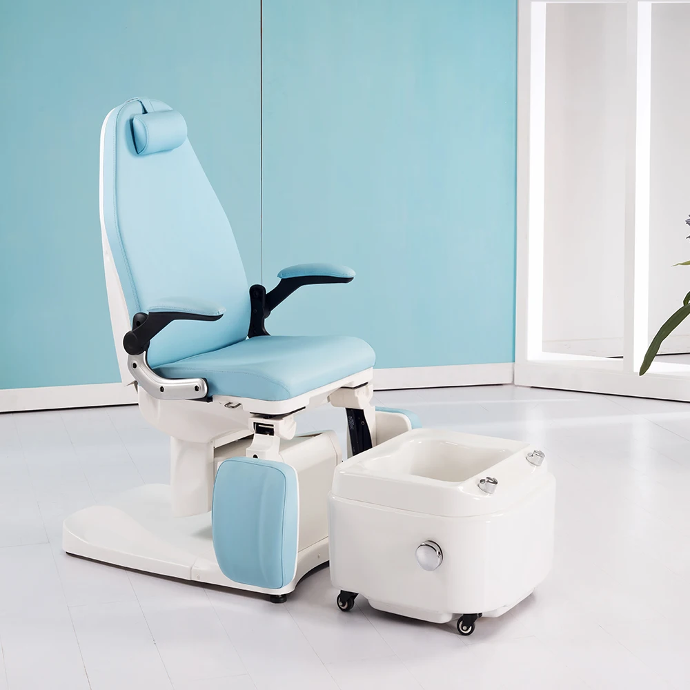 
3 Motos Multifunctional Electric Cosmetic Bed Electric Cosmetology Chair Foldable Eyelash Extension Beauty Bed 