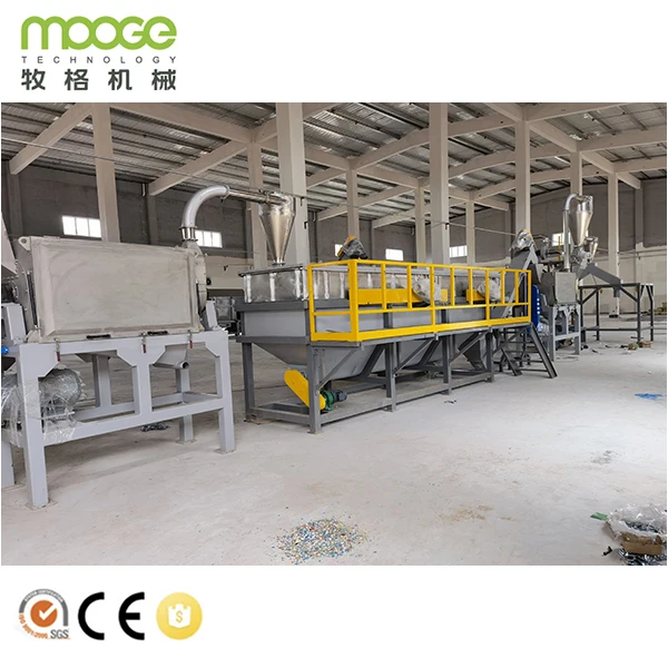 RPE RPP Production line waste PP PE bottle recycling machine