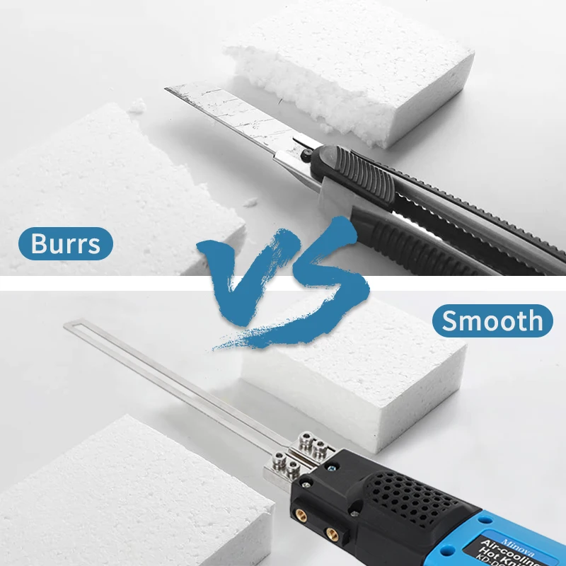 MINOVA Customized Electric Handhold XPS Die Cutting Machine Eva Thermal Eps Hot Knife Manual Foam Cutter