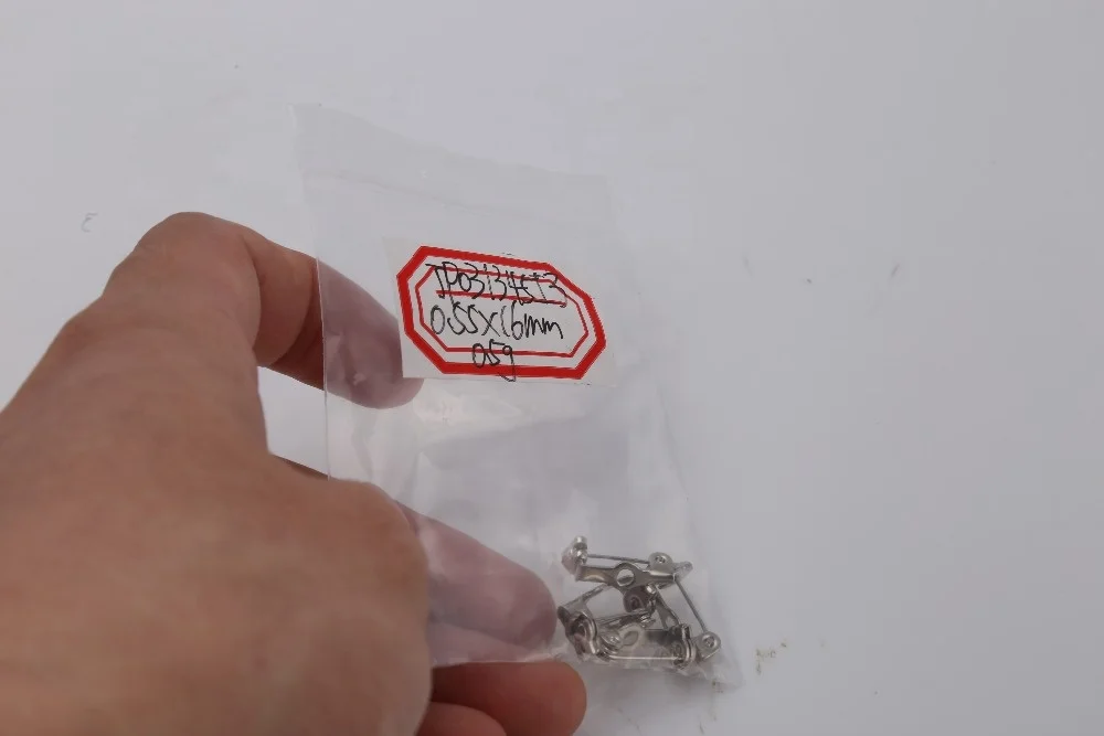 15mm short wholesale brooch base back bar metal locking pin back safety pin