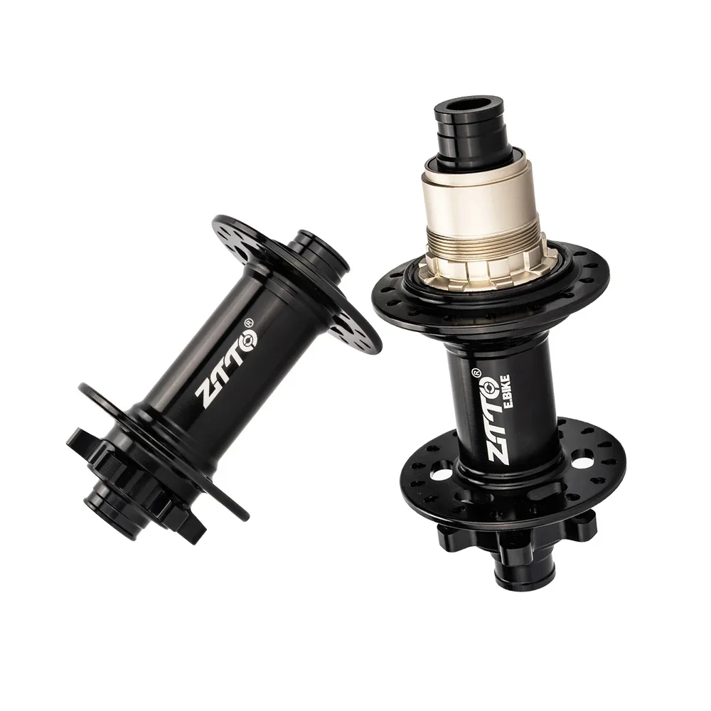 ZTTO MTB Bicycle Hub Steel Shaft 6 Pawls Hub XD MS HG Enduro E Bike Steel Axle Freehub 32H 148 Boost Hub 110x15 12X148 Thru Axle