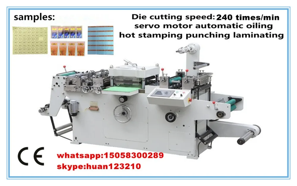BANGBAO TXM-320F fully automatic Counting and Measuring die cutting machine