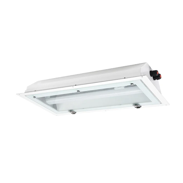 Manufacturing Explosion Proof LED Fluorescent Light 1x30W And 2x30W Stainless Steel Material
