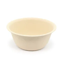 Wholesale paper bowl eco friendly bamboo fiber bowl disposable bowl