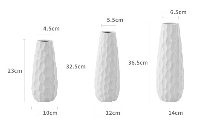 Современные креативные подарки аксессуары Настольный Скандинавский современный керамический Свадебный Цветочный ваза ручной работы для домашнего