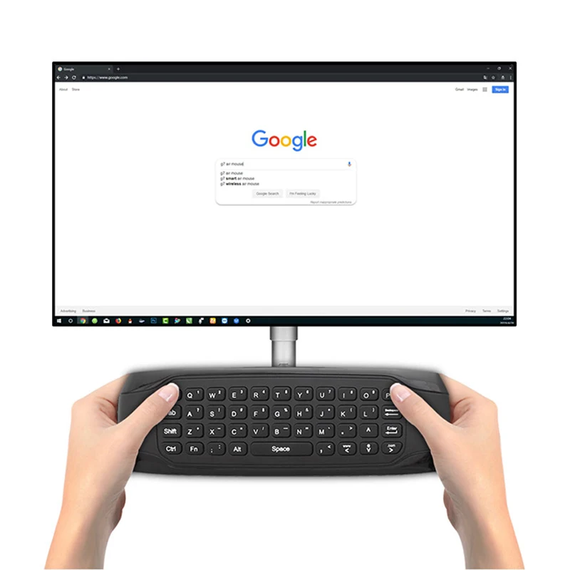 Universal IR Learning 2.4G Wireless G7 English Backlit Air Mouse Remote Control with USB Receiver For Android TV Box PC