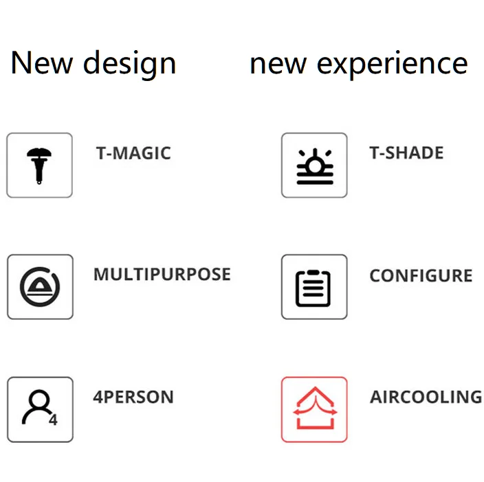 foldable outdoor huge automatic family picnic camping tent