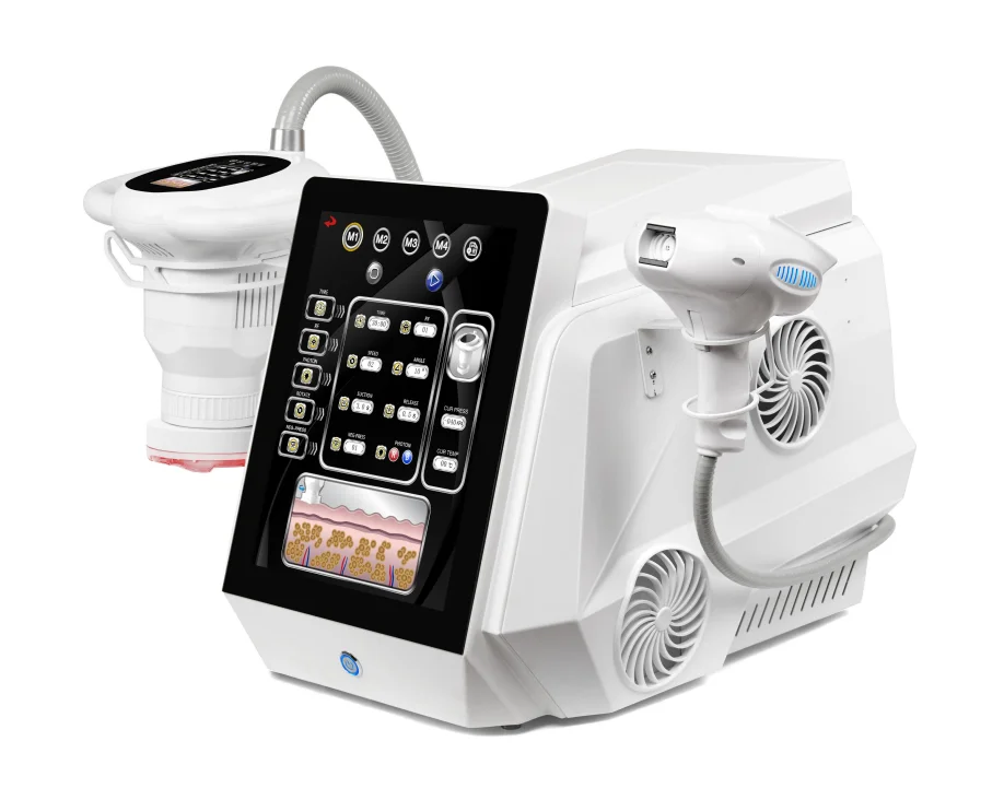 Negative Pressure Rf Skin Tightening Roller Ball Massage Roll Endos Body Shaping Facial Lifting Machine