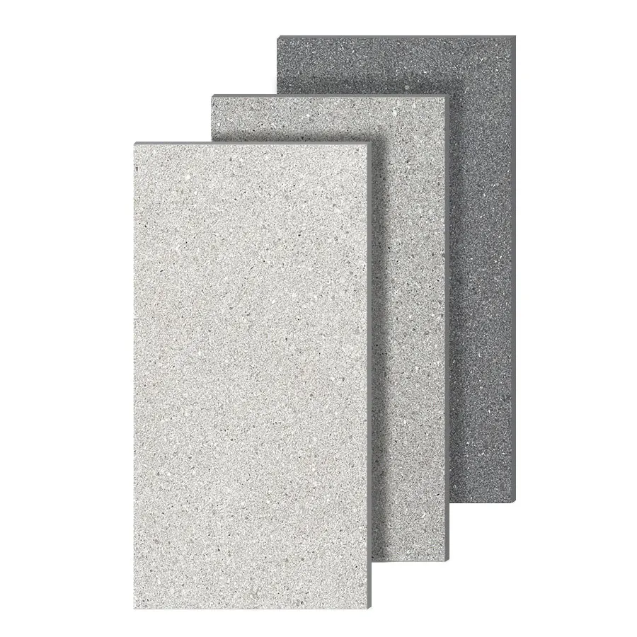 20mm Thick 60x120cm Full Body Concrete Look Rough Finish Anti Slip Outside Porcelain 2cm Outdoor Floor Tiles