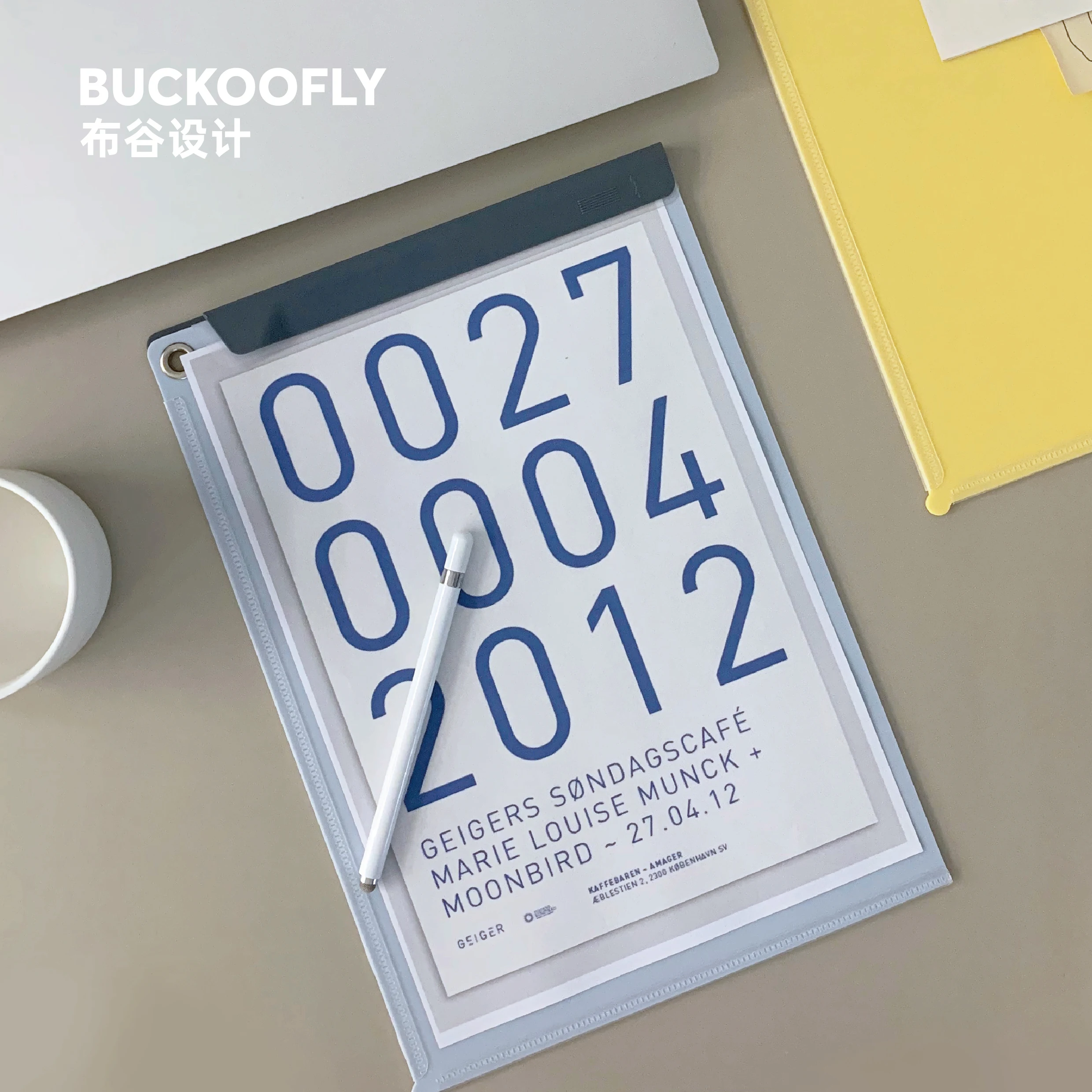 promotional A4  PP clipboard plastic file holder