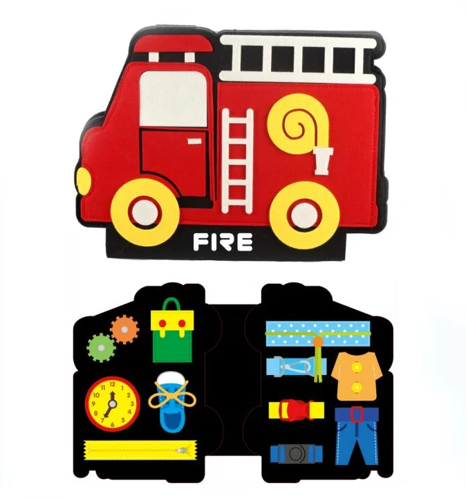 Развивающая сенсорная доска Монтессори детские игрушки интеллектуальная для развития занятая войлочный материал