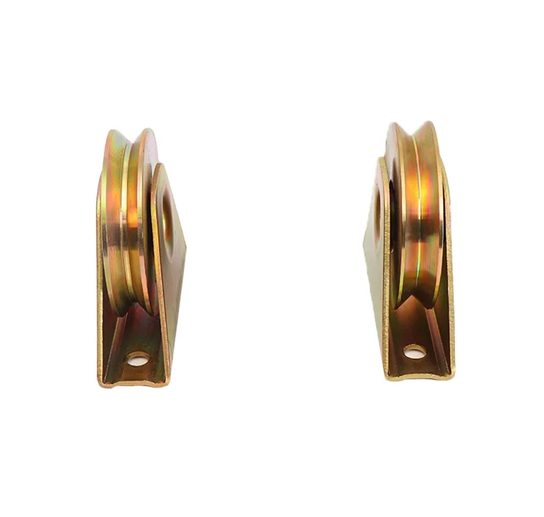 Types of Stainless Steel Metal Rail Pulley Marine Steel Snap Pulleys Wheel