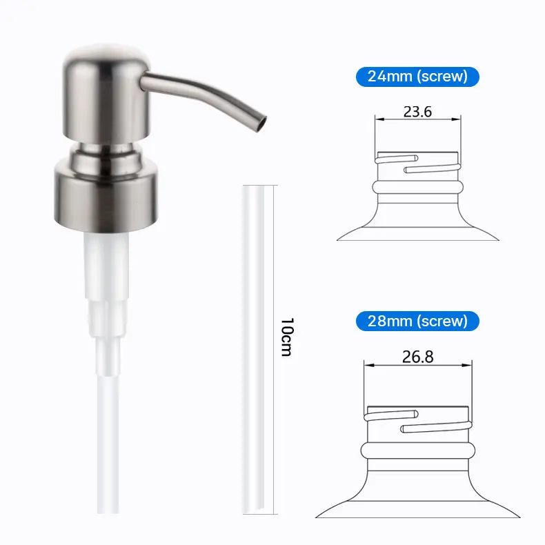 Factory Direct Detergent Golden Liquid And Glass Soap Dispenser Set With Stainless Steel Pump For Hand Gel