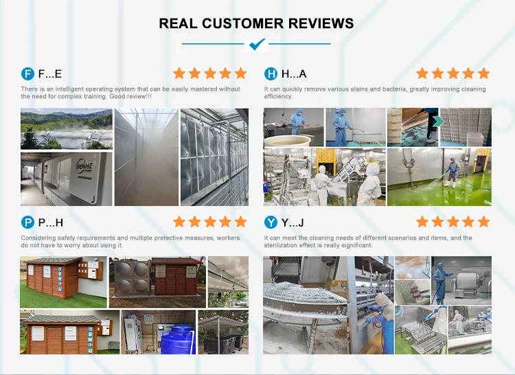 Generative Electrolytic Hypochlorous Acid Sanitization Machine HOCl Water Disinfecting Equipment