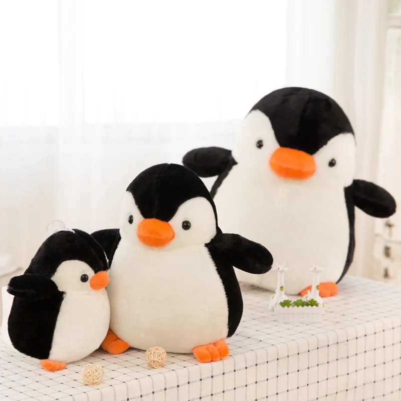 Custom Stuffed Puff Penguin Plushie Animal With Healing Powers Heated Plush Penguin Soft Toys Warm Winter
