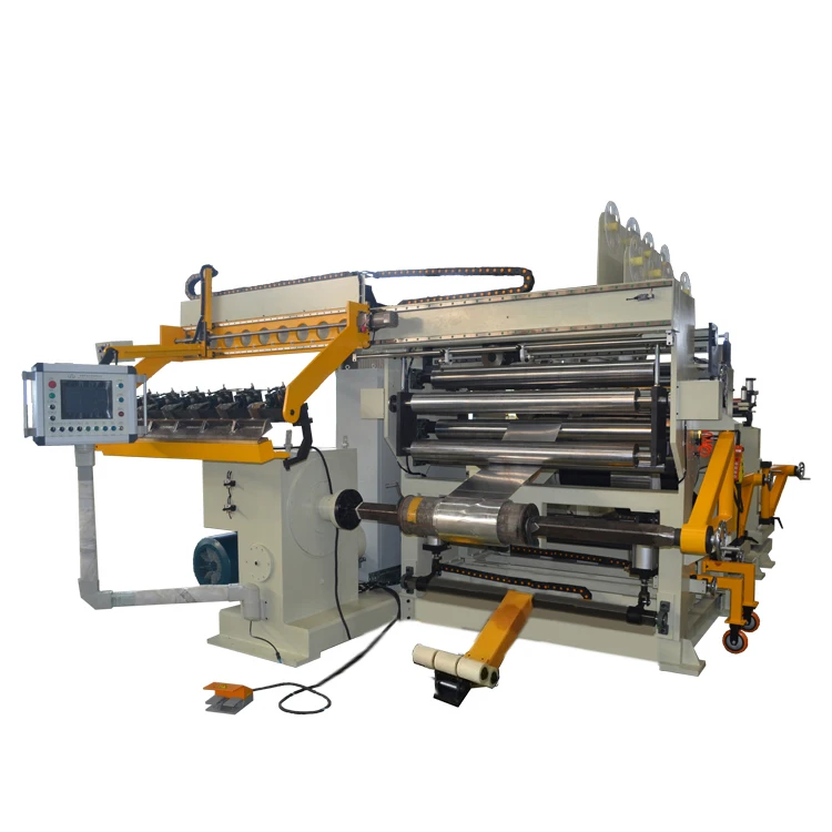 Automatic TIG Welding Copper Foil Strip Winder Transformer Foil Winding Machine