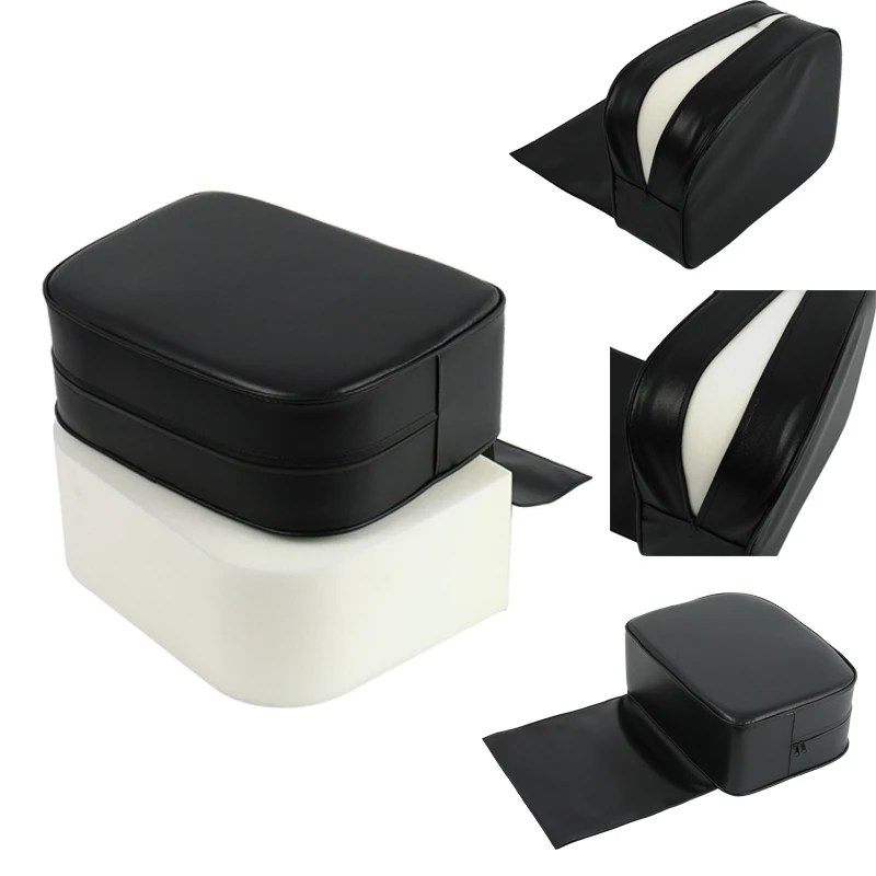 Salon Booster Seat Cushion Barber Beauty Salon Spa Equipment Black for Styling Chair