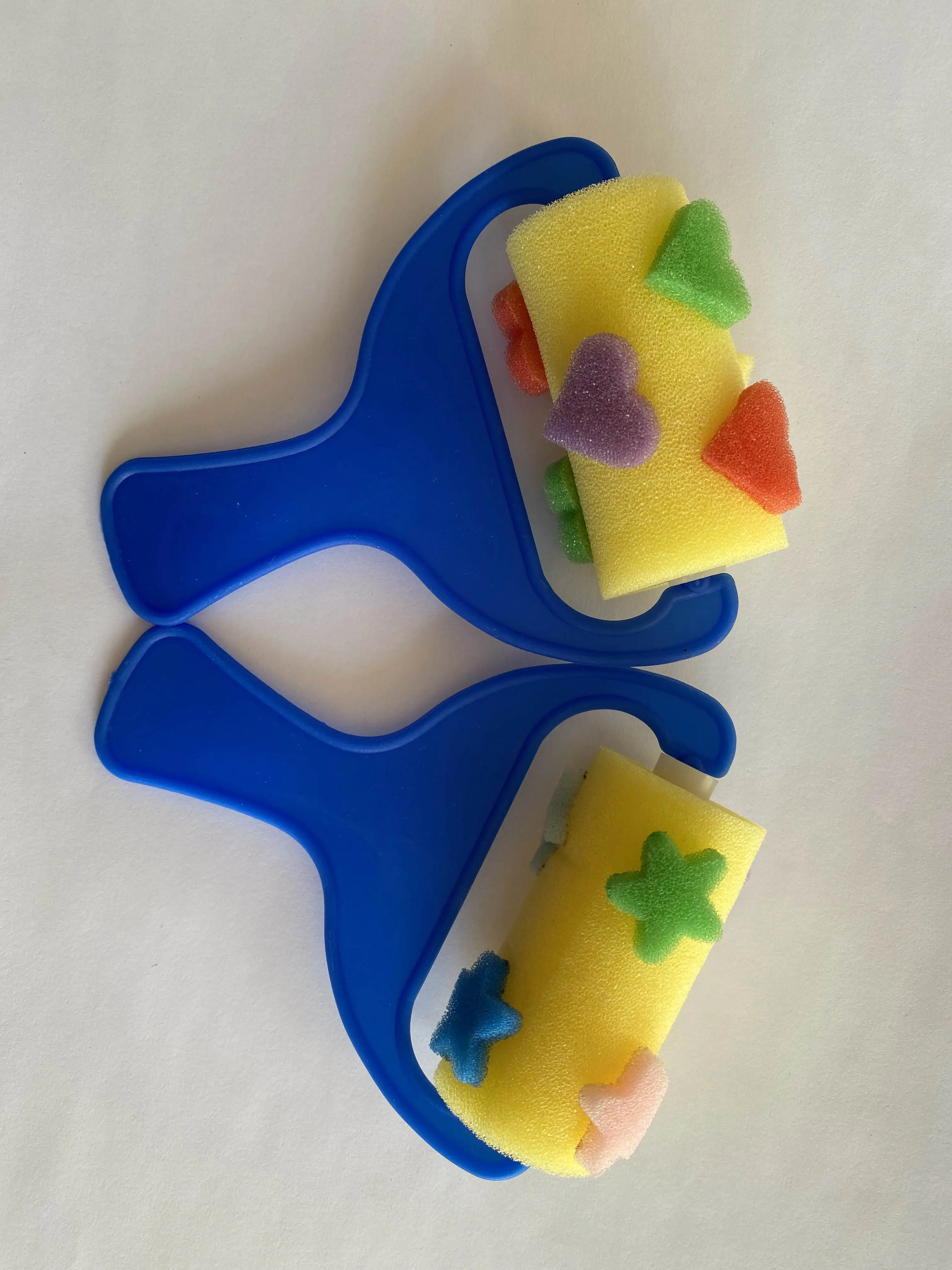 Economical Custom Design Big Slingshot Decal Blue Kids Painting Set Sponge Roller Brush