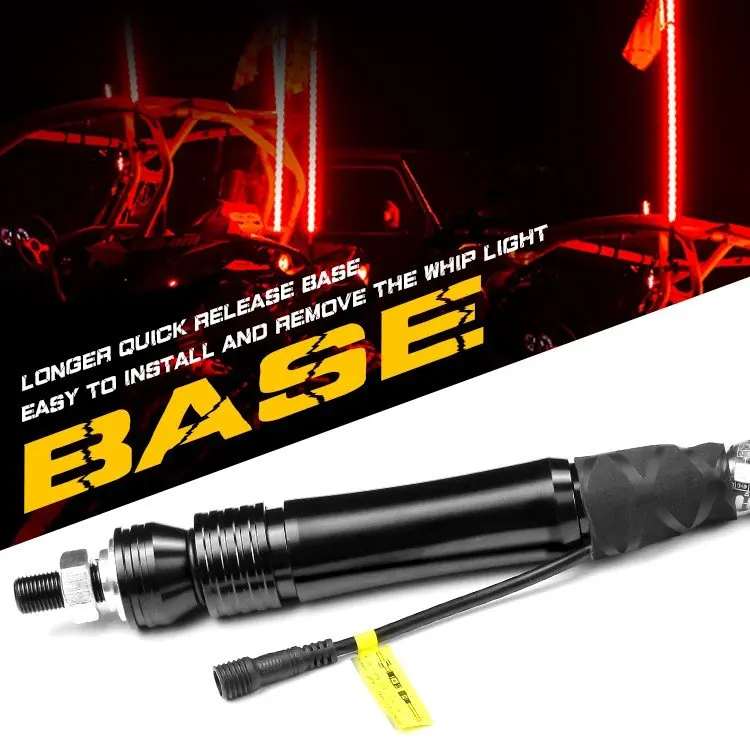 4ft Led light auto lighting systems finishing touch lumina sequential synth ns-atmosphere LED whip for rzr polaris ATV UTV