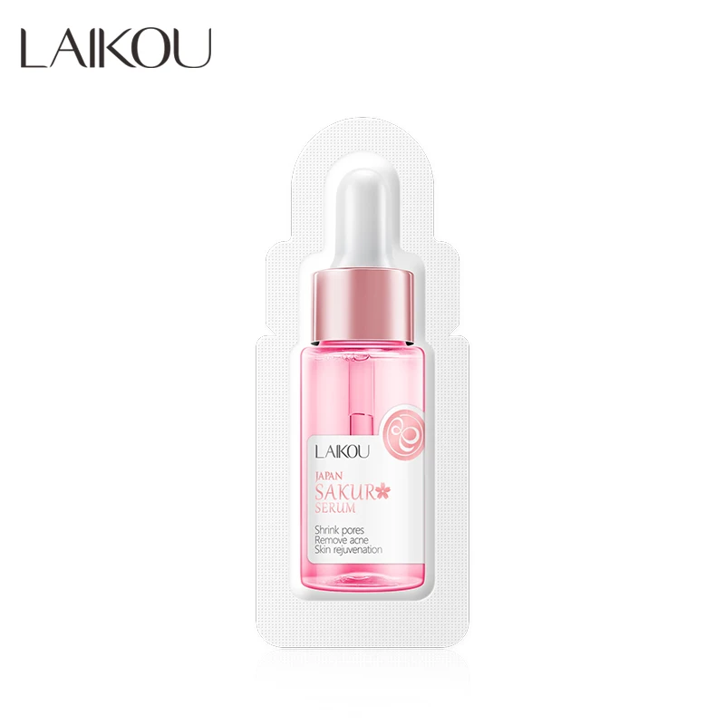 Wholesale 1ml Skin Whitening Cherry Blossom Facial Serum