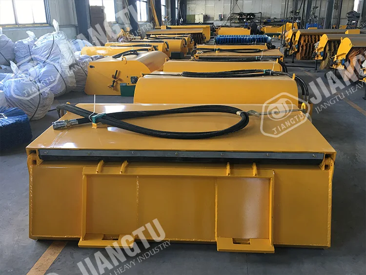 High Quality All Brand Skid Steer Loader Adapted Hydraulic Sweeper