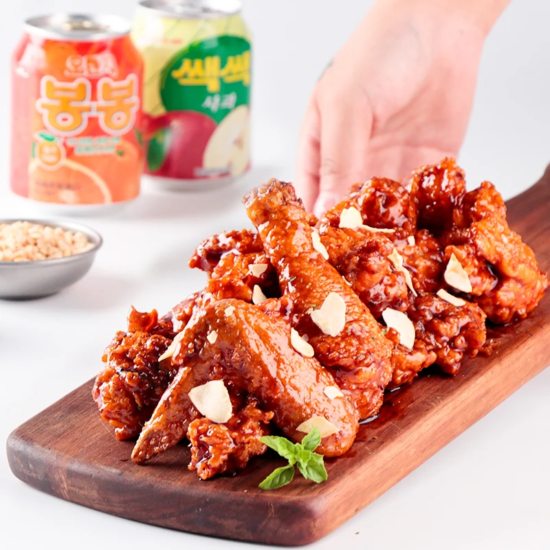 Large Quantity Low Price of 10 kg/2 Barrel /Carton Garlic Soy Sauce Fried Chicken Sauce Korean Style Sauce Korean Style Sauce