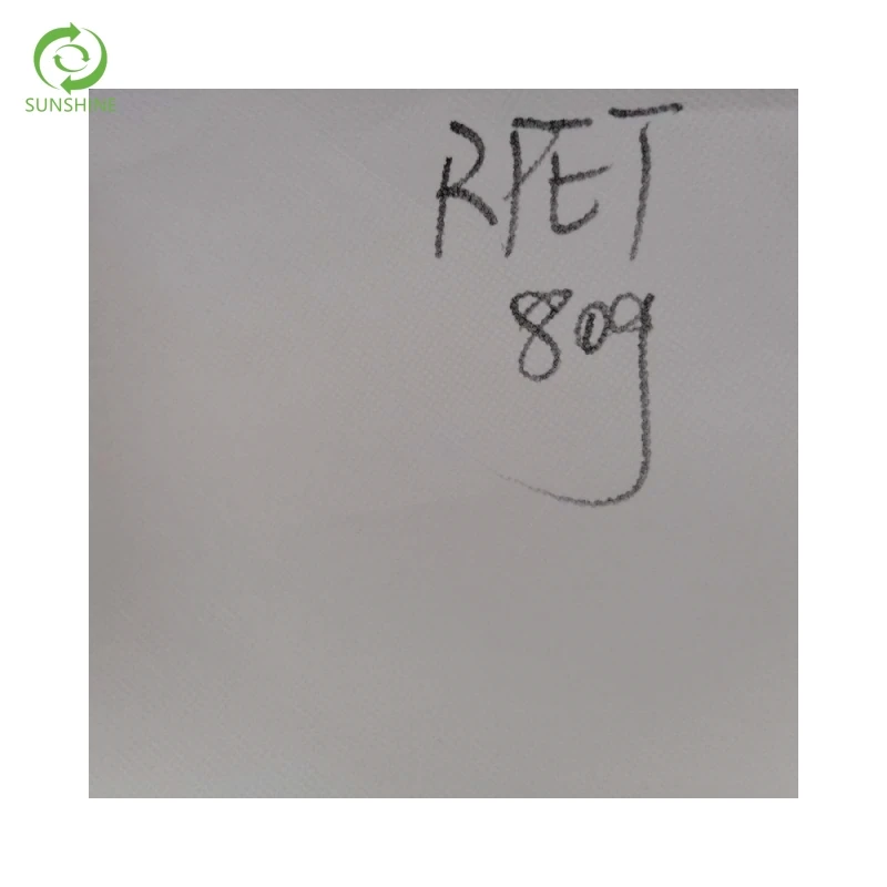 Nonwoven Fabric 100% Polyester rpet tyvek spunbond nonwoven fabric rpet nonwoven of new materials good price rpet fabric for bag