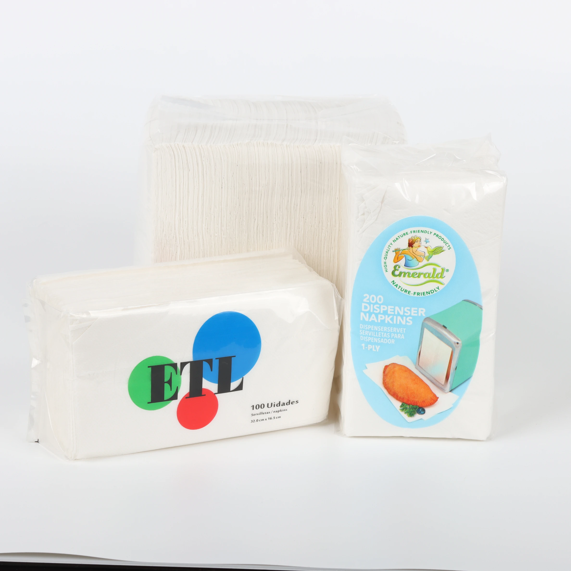 Factory Outlet Wholesale Custom Logo Elegant Paper Napkin Tissue Paper Cocktail Napkin