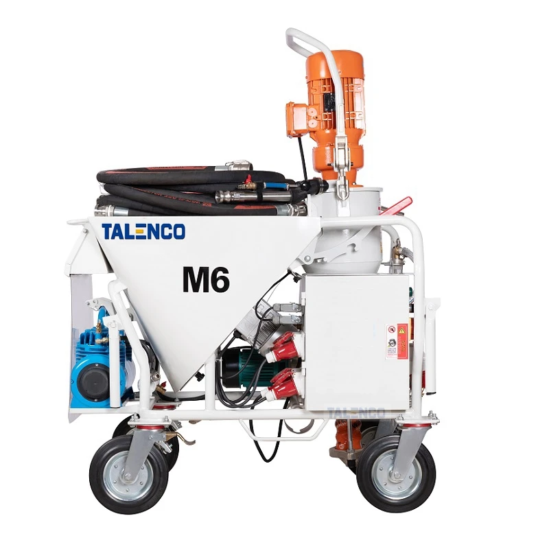 M6 Plaster Spray Equipment M6 Automatic Gypsum Spraying Machine