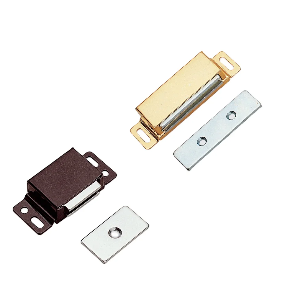 Hoshimoto DMC-11~12 Aluminum Distribution Plate Magnetic Door Catches Anti-Oxidation Nickel Plated Magnetic Catches