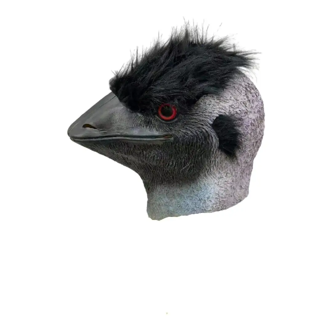 Realistic Latex Mask Full Face Halloween Rubber Animal Head Masks Masquerade Party Adult Cosplay Fancy Costume Props