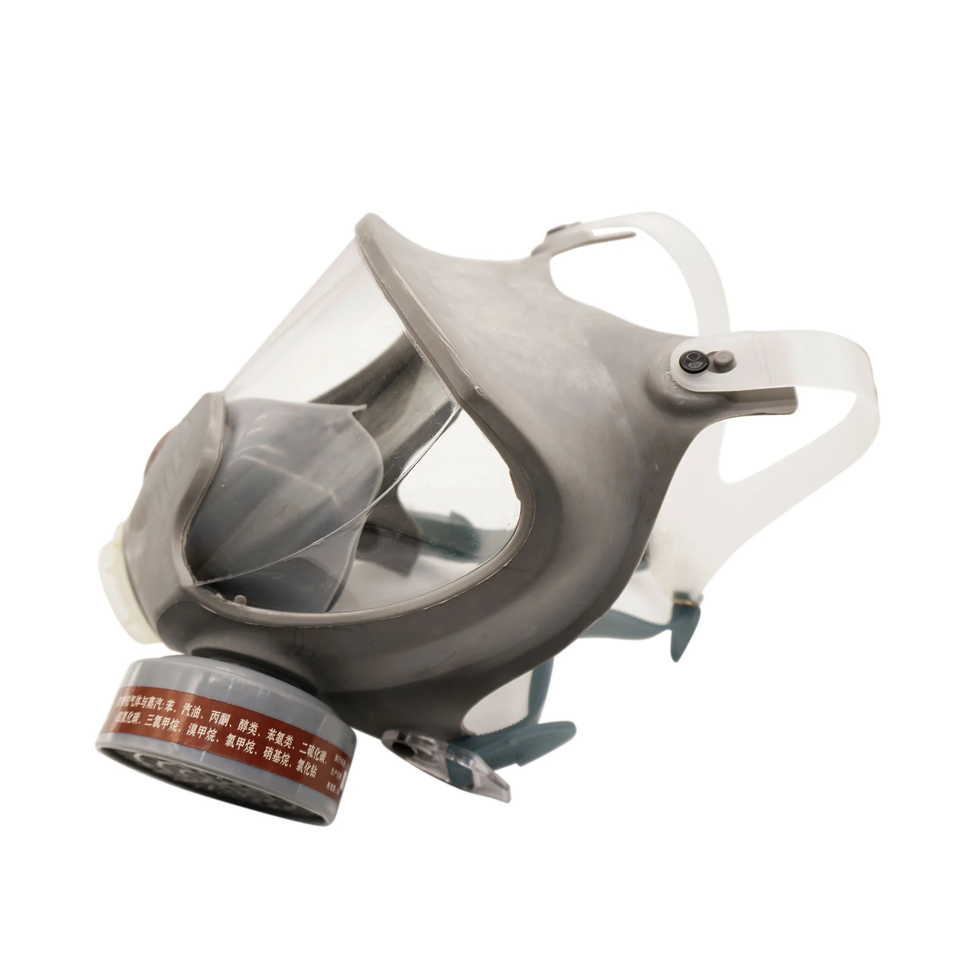 Full Face Respirators with Filter TPE Gas Masks PC Visor Protective Masks
