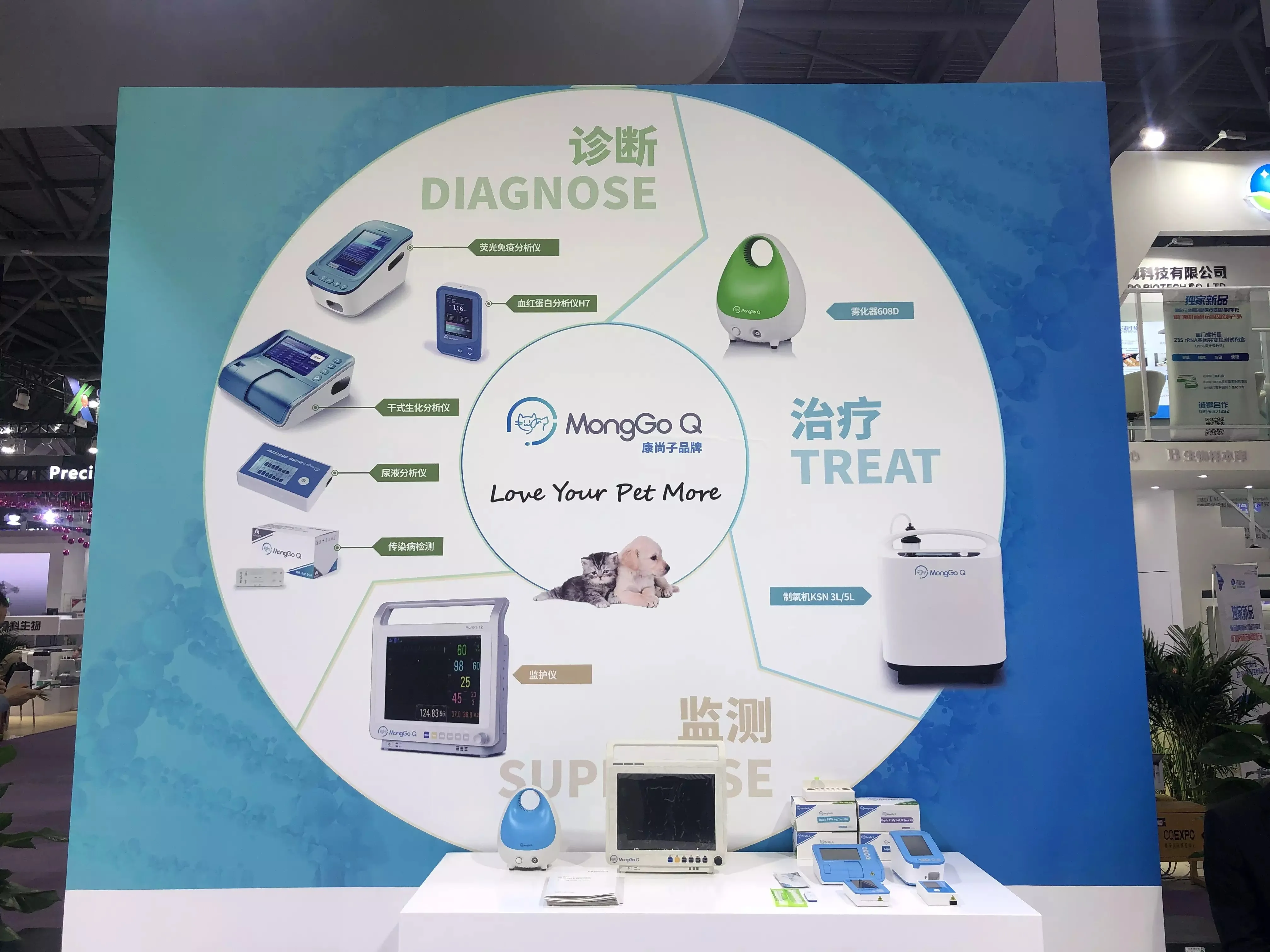 Quick diagnosis Pet Giardia GIA Antigen diagnostic test kit