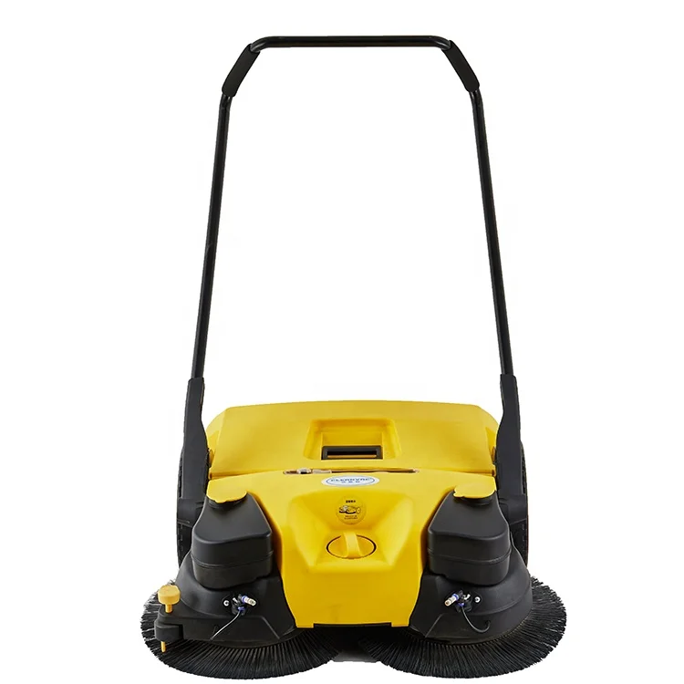 Cleanvac Distributor Price Battery Powered Brush Manual Road Sweeper Floor Sweeper