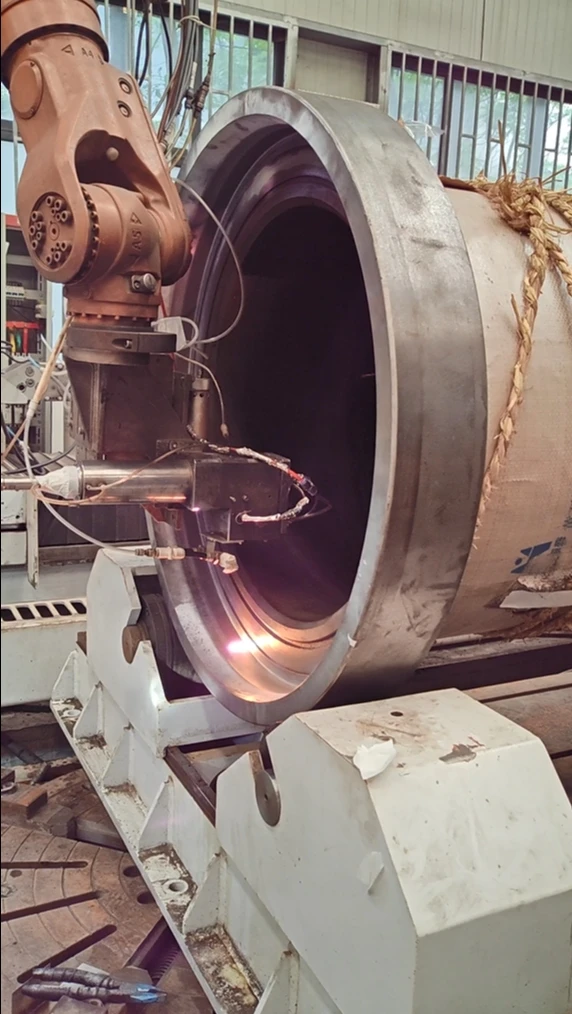 3000W Laser hardening for inner hole blide hole for metal workpieces Laser quenching equipment