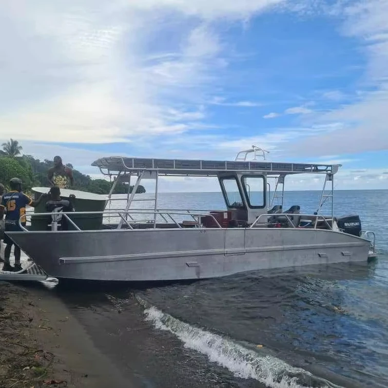 30 футов 9x3 м Алюминиевая Рабочая водолазная лодка из сплава грузовая баржа десантное судно для продажи