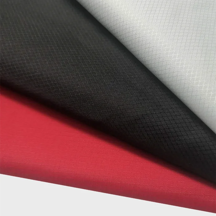 100% polyester pongee fabric outdoor fabric Milk coating waterproof windbreak fabric