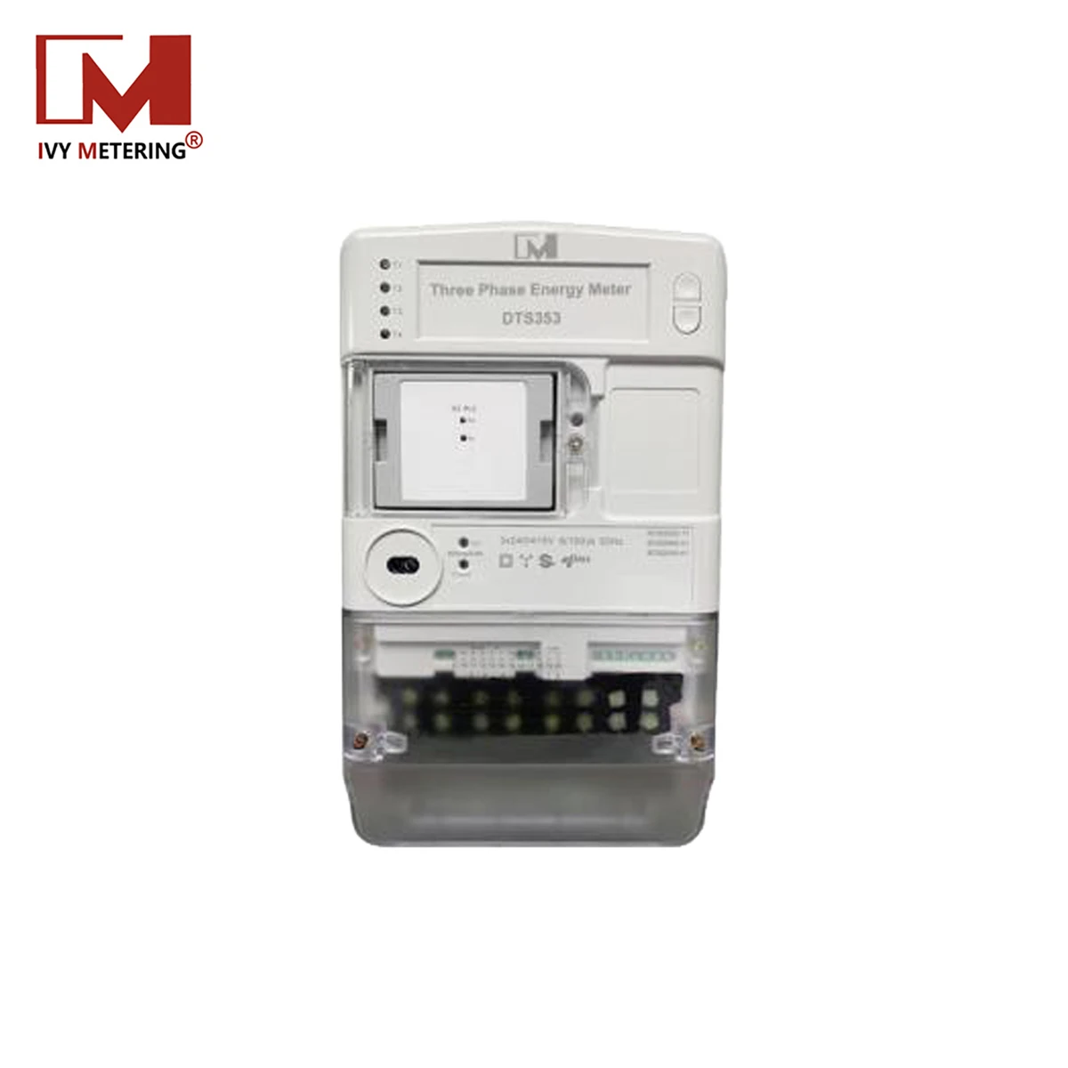 3 phase smart meter dlms gprs plc rs485three phase meter venezuela dlms