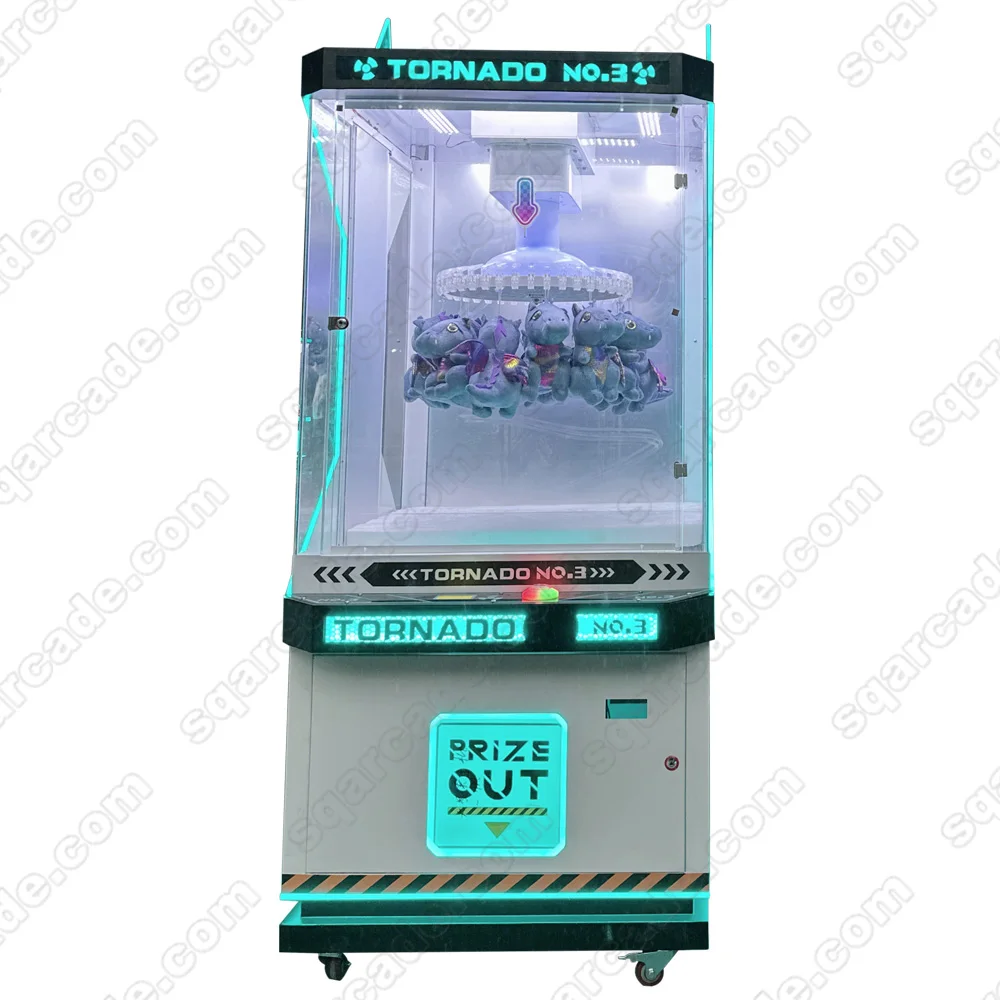 Indoor arcade clip gift prize game machine top coin operated mini automatic Trendy Nuclear Armor clip game machine for sales
