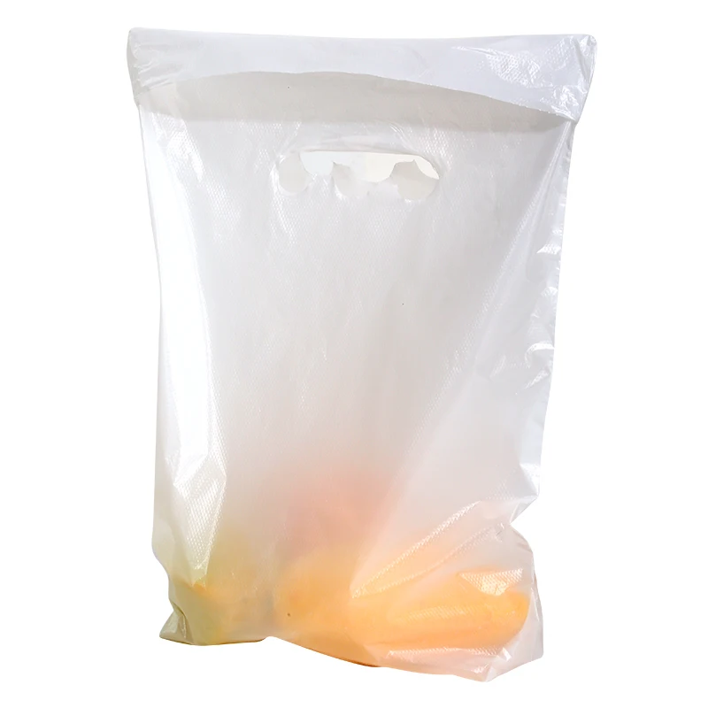 Supermarket Grocery Shopping Plastic Produce Bags for Vegetables Food with Plastic Handling