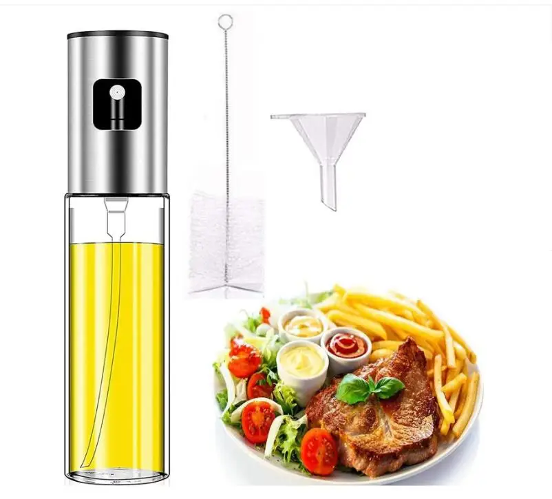Factor Hot Sale Oil Sprayer for Cooking 100ml Olive Oil Spritzer Oil Sprayer for Air Fryer Salad BBQ Roasting
