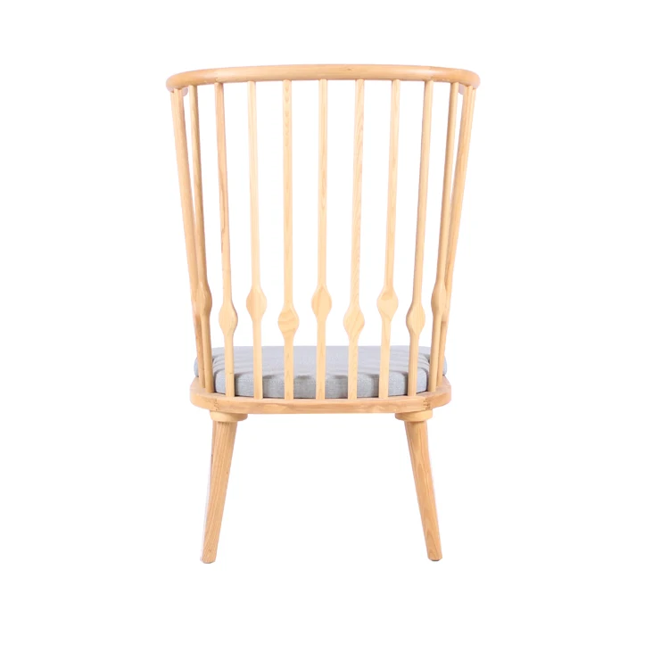 
Nordic Style Simple Modern Fabric Wood Windsor Sofa 