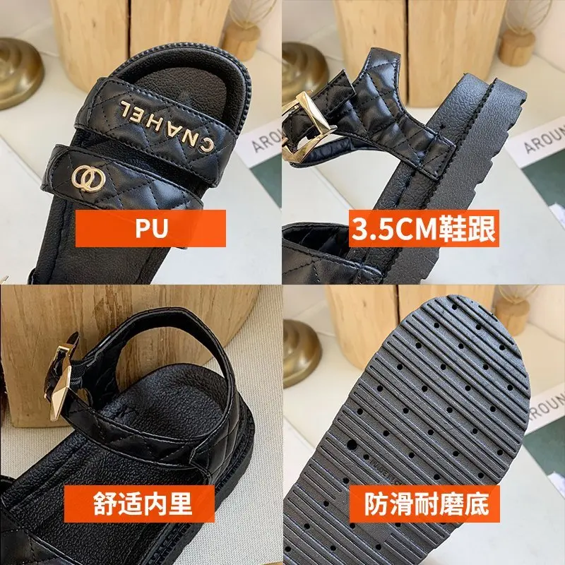 
Factory summer walking sport shoes PU outsole fashion cheap price women sandals for sale 