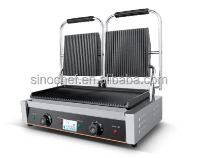 Hot sale  commercial Panini Grill Contact Grill for restaurant hotel panini cooking machine