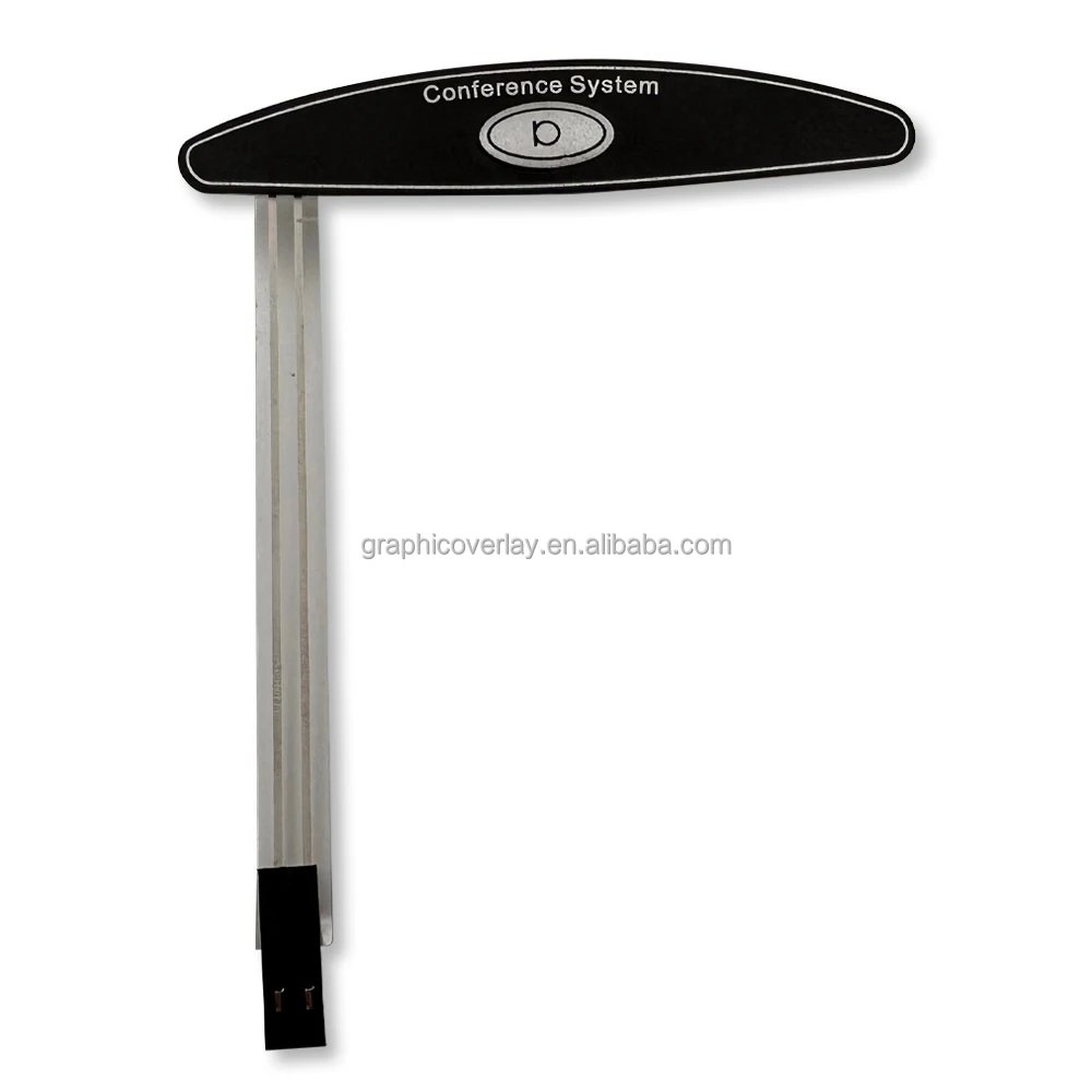 Wholesale Price Matrix Membrane Switch Button Silk-Screen Printing Front Control Panel