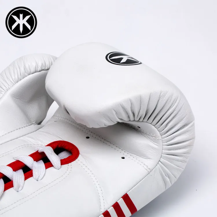 KRACE 2020 ODM custom logo ufc Manufacturer Wholesale Professional High Quality PU Leather Men Training kicking Boxing Gloves