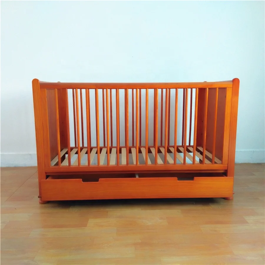 Factory directly supply new style solid wood storage bed